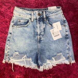 Zara denim shorts